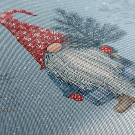 WEIHNACHTLICHES WANDBILD WINTERWICHTEL IM WALD - WEIHNACHTS- UND WINTERBILDER - BILDER