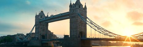 КАРТИНА НА ПЛАТНО – TOWER BRIDGE В ЛОНДОН - ГРАДСКИ КАРТИНИ - КАРТИНИ