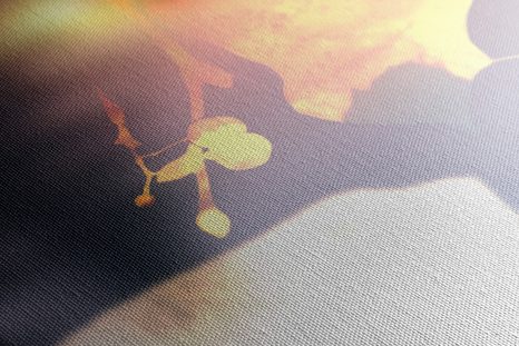 TABLOU ABSTRACȚIA FRUNZEI - TABLOU COPACI ȘI FRUNZE - TABLOURI