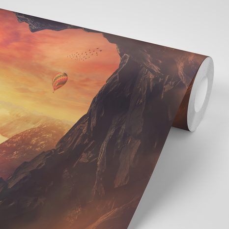 CARTA DA PARATI AUTOADESIVA – VISTA DALLA CAVERNA - CARTA DA PARATI AUTOADESIVE - CARTA DA PARATI