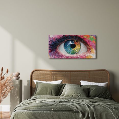 OBRAZ PALETA EMOCÍ V OKU - ABSTRAKTNÍ OBRAZY - OBRAZY