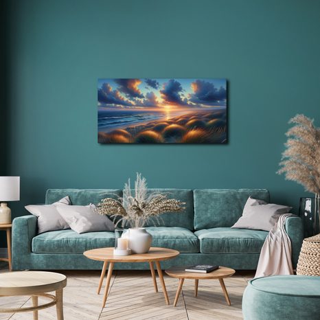 OBRAZ ZÁPAD MEZI STÍNY A VŘESY - OBRAZY VÝCHOD A ZÁPAD SLUNCE - OBRAZY