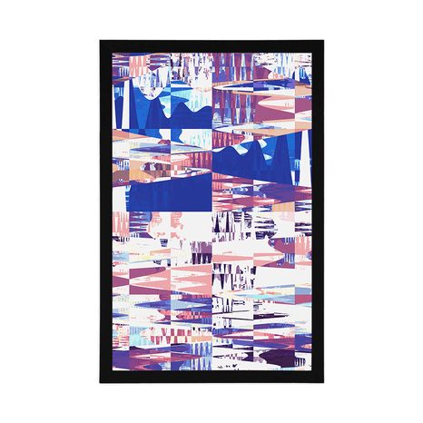 PLAGÁT GEOMETRICKÉ VZORY - ABSTRAKTNÉ A VZOROVANÉ - PLAGÁTY