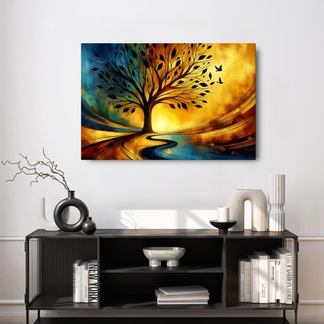OBRAZ STROM ŽIVOTA V BARVÁCH PODZIMU - OBRAZY STROMY ŽIVOTA - OBRAZY