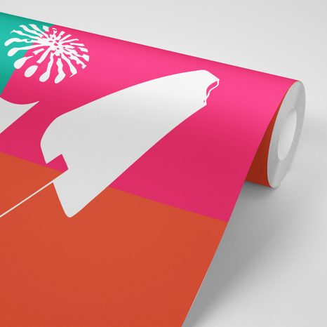 CARTA DA PARATI – GELATO POP ART - CARTA DA PARATI POP ART - CARTA DA PARATI