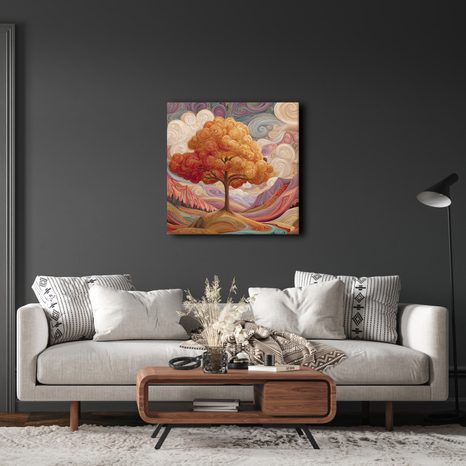 OBRAZ MYSTICKÝ STROM ŽIVOTA V KRAJINĚ - OBRAZY STROMY ŽIVOTA - OBRAZY