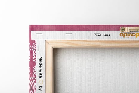 КАРТИНА НА ПЛАТНО – ЕЛЕМЕНТИ НА ЦВЕТНА МАНДАЛА - КАРТИНИ - 🔥 ТОТАЛНА РАЗПРОДАЖБА 🔥