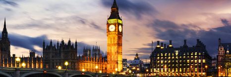 SLIKA NOĆNI BIG BEN U LONDONU - SLIKE GRADOVA - SLIKE