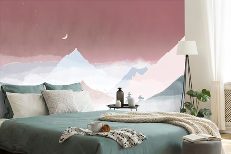 CARTA DA PARATI – NOTTE PASTELLO - CARTA DA PARATI NATURA - CARTA DA PARATI