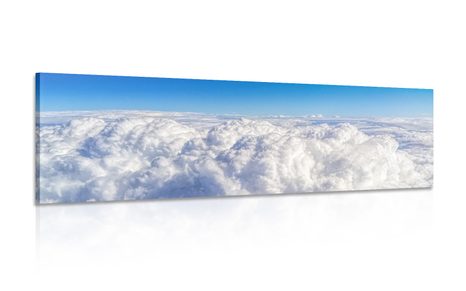 CANVAS PRINT ABOVE THE CLOUDS - PICTURES OF NATURE AND LANDSCAPE - PICTURES