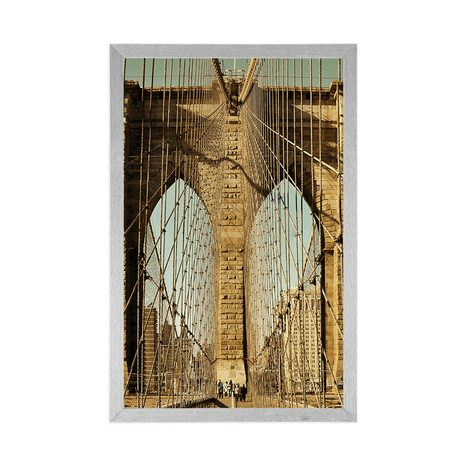 POSTER – PONTE DI MANHATTAN A NEW YORK - CITTÀ - POSTER