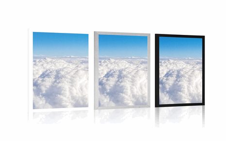 PLAKÁT NAD OBLAKY - PŘÍRODA - PLAKÁTY