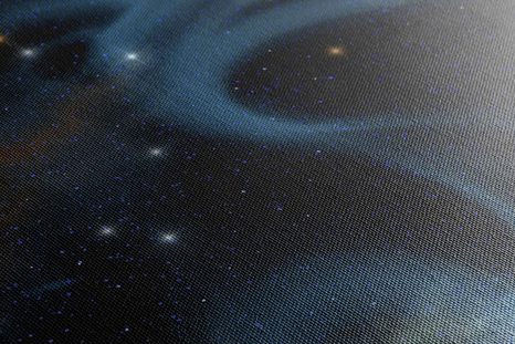 WANDBILD UNENDLICHE GALAXIE - BILDER VON UNIVERSUM UND STERNEN - BILDER