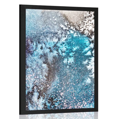 POSTER ABSTRACTION MADE OF WATERCOLOR PAINTS - ABSTRACT AND PATTERNED - POSTERS