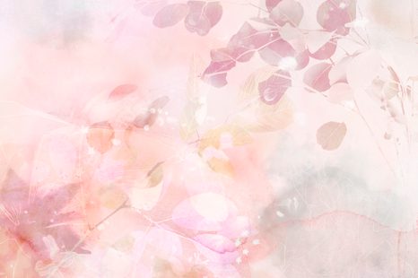 OBRAZ LISTY S PASTELOVÝM NÁDYCHOM - OBRAZY STROMY A LISTY - OBRAZY