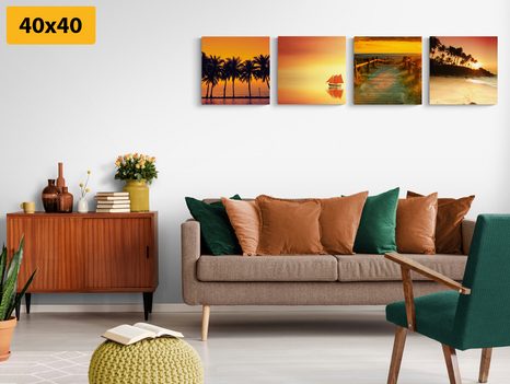 BILDER-SET SCHÖNHEIT DER MEERESLANDSCHAFT - BILDERSETS - BILDER