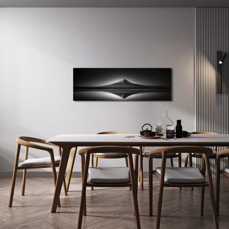 OBRAZ KLIDNÁ NOC U JEZERA - OBRAZY HORY - OBRAZY