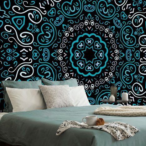 SELF ADHESIVE WALLPAPER MANDALA OF LOVE - SELF-ADHESIVE WALLPAPERS - WALLPAPERS