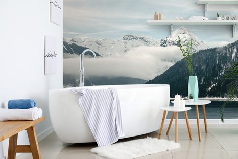 SAMOLEPÍCÍ FOTOTAPETA ZIMNÍ KRAJINA - SAMOLEPÍCÍ TAPETY - TAPETY