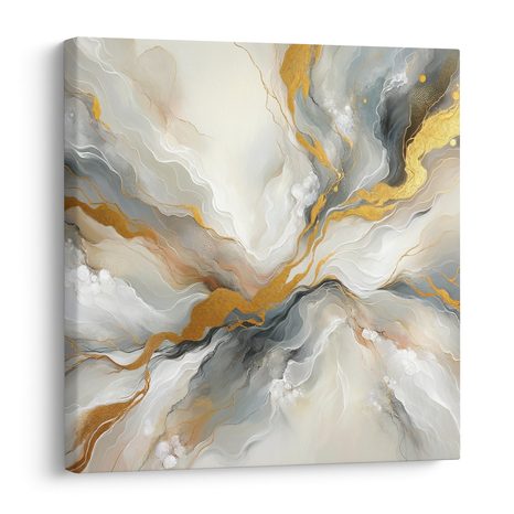 OBRAZ ZLATÁ EXPLOZE - OBRAZY ABSTRAKTNÍ TVARY - OBRAZY