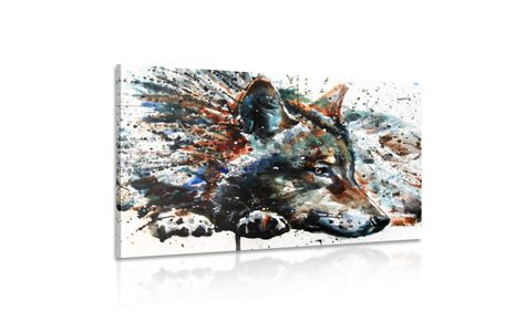 ΕΙΚΌΝΑ ΛΎΚΟΥ ΣΕ ΣΧΈΔΙΟ ΑΚΟΥΑΡΈΛΑΣ - ΠΊΝΑΚΕΣ ΖΏΩΝ - ΠΊΝΑΚΕΣ