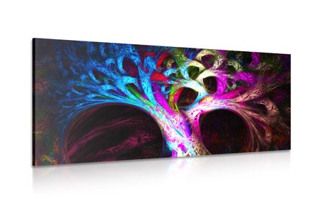 CANVAS PRINT MYSTERIOUS ABSTRACT TREE