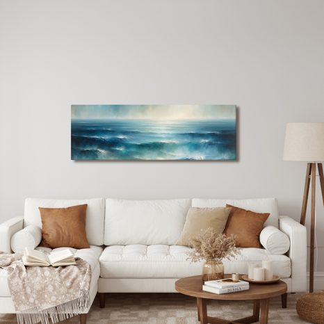 OBRAZ NEKONEČNÝ HORIZONT OCEÁNU - ΠΊΝΑΚΕΣ ΘΆΛΑΣΣΑ ΚΑΙ ΠΑΡΑΛΊΑ - ΠΊΝΑΚΕΣ