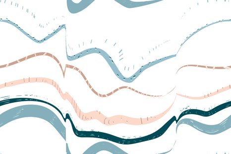 TAPETA BAREVNÉ VLNKY - ABSTRAKTNÍ TAPETY - TAPETY