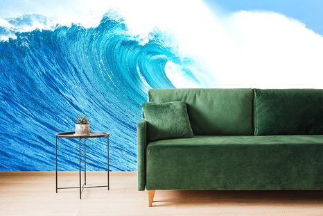 SAMOLEPÍCÍ FOTOTAPETA MOŘSKÁ VLNA - SAMOLEPÍCÍ TAPETY - TAPETY