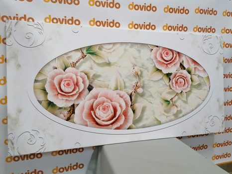 OBRAZ KAMENNÉ RŮŽE - OBRAZY KVĚTŮ - OBRAZY