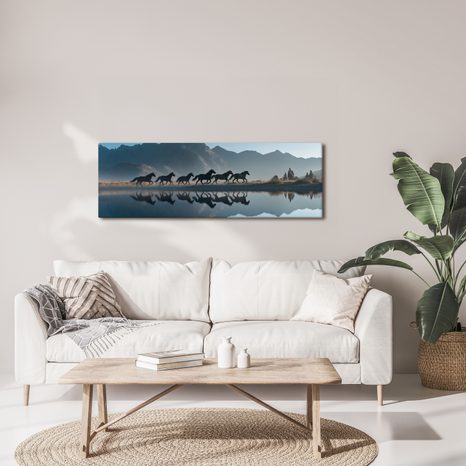 OBRAZ SVOBODA V HORÁCH - OBRAZY KONĚ - OBRAZY