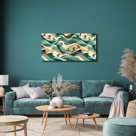 OBRAZ SPORT NA VLNÁCH OCEÁNU - PICTURES OF SEA AND BEACH - PICTURES