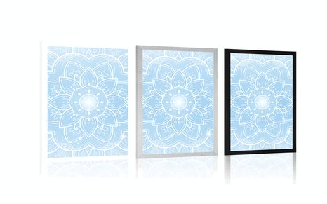 PLAKÁT ORIENTÁLNÍ MANDALA - FENG SHUI - PLAKÁTY