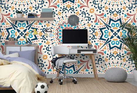 SAMOLEPÍCÍ TAPETA JEDINEČNÝ ETNICKÝ VZOR - SAMOLEPÍCÍ TAPETY - TAPETY