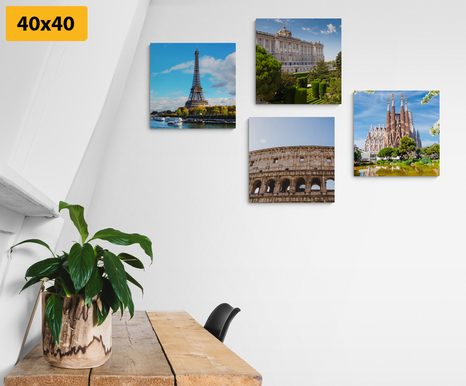 SET DI QUADRI – BELLEZZE DI LUOGHI GRANDIOSI - COLLEZIONI DI QUADRI - STAMPE E QUADRI