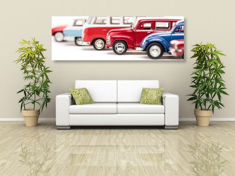 КАРТИНА НА ПЛАТНО – ЦВЕТНИ МОДЕЛИ НА КОЛИ - КАРТИНИ НА КОЛИ - КАРТИНИ