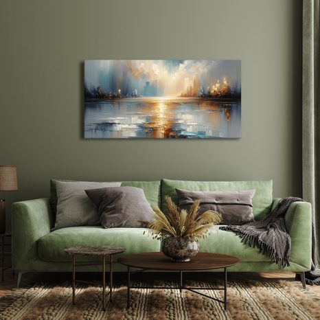 OBRAZ ODRAZ SVĚTLA - ABSTRAKTNÍ OBRAZY - OBRAZY