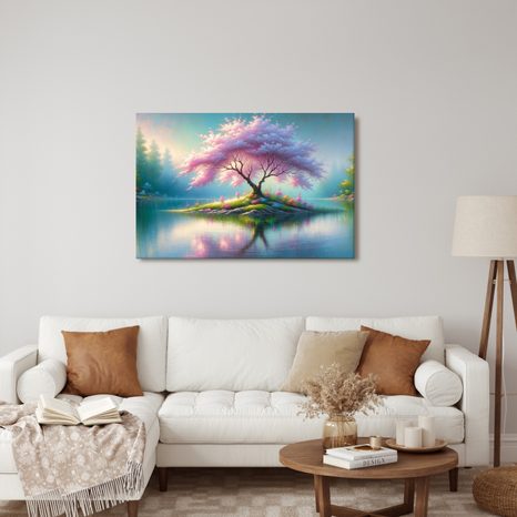 OBRAZ KOUZELNÝ OSTROV - OBRAZY JEZERA - OBRAZY