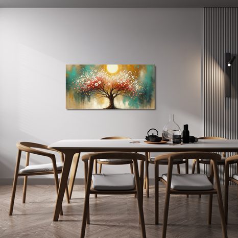 OBRAZ STROM ŽIVOTA V ROZKVĚTU - OBRAZY STROMY ŽIVOTA - OBRAZY