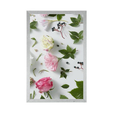 AFFICHE – NATURE MORTE MAGNIFIQUE DE FLEURS - NATURE MORTE - AFFICHES