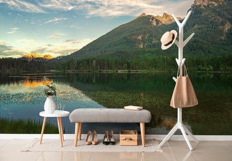 FOTOTAPETA JEZERO U HOR - TAPETY PŘÍRODA - TAPETY