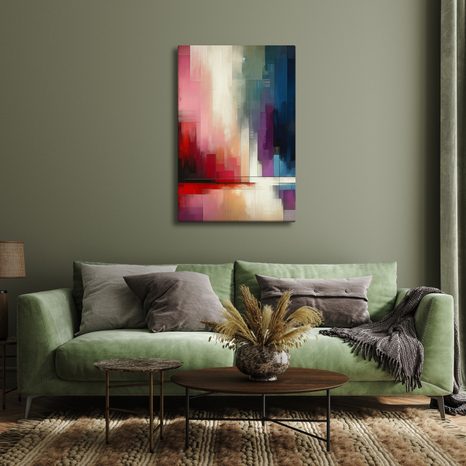 SLIKA ABSTRAKTNO MESTNO SANJE - SLIKE ABSTRAKTNIH OBLIK - SLIKE