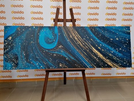 TABLOU ABSTRACT DE SMARALD - TABLOURI ABSTRACTE - TABLOURI