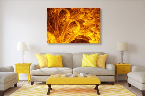 OBRAZ LAS ABSTRAKCYJNY - OBRAZY ABSTRAKCYJNE - OBRAZY