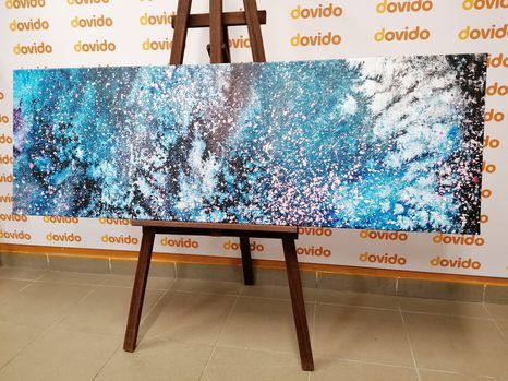 TABLOU ABSTRACȚIE DIN ACUARELĂ - TABLOURI ABSTRACTE - TABLOURI