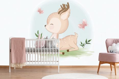 TAPETA ROZTOMILÝ SRNČEK - DETSKÉ TAPETY - TAPETY