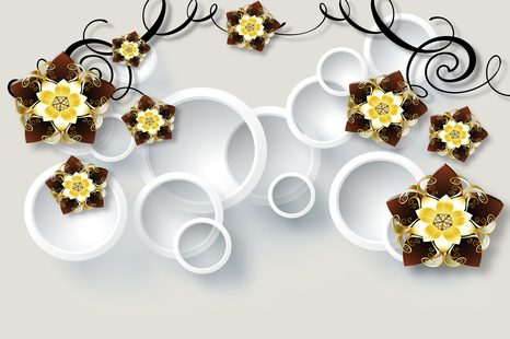 TAPETA ABSTRAKTNÍ ŠPERKY - ABSTRAKTNÍ TAPETY - TAPETY