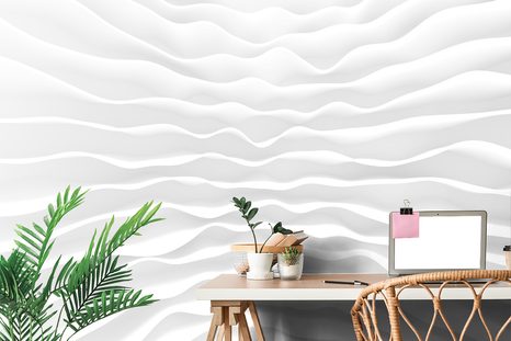 SAMOLEPÍCÍ TAPETA S MOTIVEM ORIGAMI - SAMOLEPÍCÍ TAPETY - TAPETY