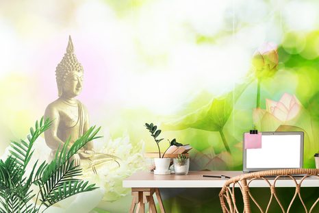 CARTA DA PARATI – ARMONIA DEL BUDDHISMO - CARTA DA PARATI FENG SHUI - CARTA DA PARATI