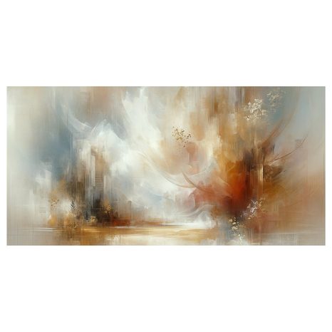 OBRAZ MODERNÍ HŘEJIVÁ ABSTRAKCE - OBRAZY ABSTRAKTNÍ TVARY - OBRAZY